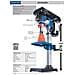 Trapano A Colonna Da Banco Velocita Regolabile Laser 550 W Dp19vario - Foto miniatura 14