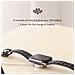 Caricatore Magnetico Per Apple Watch, 2,5 W, 1,2 M Bianco - Foto miniatura 5
