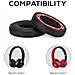 Cuscinetti Auricolari Per Beats Solo 2/3 In Pelle Pu 1 Paio Nero - Foto miniatura 8