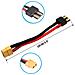 2 Pezzi 12awg Con Connettore Femmina Xt60 Adattatore Cavo In Silicone Compatibile Con Traxxas Rc Lipo Nimh Caricabatterie Esc, 10cm - Foto miniatura 5