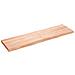 Ripiano Muro Marrone 180x50x (2-6) cm Massello Rovere Trattato - Foto miniatura 1