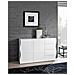 Credenza WHOUS MAGIC 240x40x80 Cm: 4 Ante E 4 Cassetti In Legno Riciclato, Made In Italy