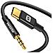 Cavo Jack 3,5 Mm Verso Usb-c, Adattatore Audio Nero 1 Metro E 50 - Foto miniatura 1