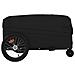 Rimorchio Da Bici Nero 45 Kg In Ferro - Foto miniatura 3