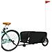 Rimorchio Da Bici Nero 45 Kg In Ferro - Foto miniatura 5