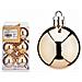 Set Di Palline Di Natale Champagne Pvc 8 X 12 X 8 Cm (12 Unità) - Foto miniatura 2