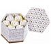 Palle Di Natale Bianco Dorato Carta Polyfoam 7,5 X 7,5 X 7,5 Cm (14 Unità) - Foto miniatura 3