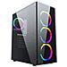 CCC-FC-1500RGB computer case Midi Tower Nero, Trasparente - Foto miniatura 1