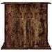 Supporto Acquario 81x36x73 Cm In Legno Multistrato Rovere Fumo - Foto miniatura 4