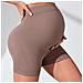 Leggings Capri Premaman, Confezione Da 2 Pantaloni Yoga Sportivi Sopra Il Pancione  S - Foto miniatura 6