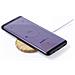 Caricabatterie Wireless Da 10 W. Bambù Naturale Magnetico A Ricarica Rapida 6,9x0,9x6,9 Cm. Colore Del Legno - Foto miniatura 7