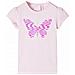 Maglietta da Bambina Maniche Aletta Rosa Tenue 140 - Foto miniatura 1