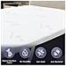 Topper 80 X 195 Cm | Topper Ergonomico 5 Cm | Ovatta Soft | Traspirante E Antiacaro - Foto miniatura 3