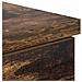 Scrivania  Rovere fumé 140x49x76 cm Legno ingegnerizzato - Foto miniatura 9