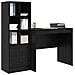 Scrivania con storage Rovere nero Legno ingegnerizzato - Foto miniatura 3