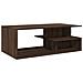 Tavolino Salotto Rovere Marrone 102x55x35 cm Legno Multistrato - Foto miniatura 1