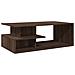 Tavolino Salotto Rovere Marrone 102x55x35 cm Legno Multistrato - Foto miniatura 6