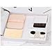 Set Di Pennelli Trucco Multifunzionale Portatile - Scatola Cosmetica Bianca - Foto miniatura 4