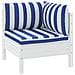 Cuscini per Pallet 3 pz Strisce Blu e Bianche Tessuto Oxford - Foto miniatura 3