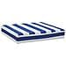 Cuscini per Pallet 3 pz Strisce Blu e Bianche Tessuto Oxford - Foto miniatura 6