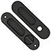 Set Maniglia Scorrevole A Scomparsa - Maniglia Ad Incasso Con Serratura A Mortasa Per Porte Interne Black - Foto miniatura 4