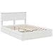 Letto con Contenitore Bianco 140 x 200 cm Legno multistrato - Foto miniatura 4