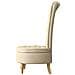 Poltrona Slipper Crema 56,5 x 70 x 110 cm Tessuto - Foto miniatura 5