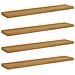 Scaffale da parete 4 pcs Beige 120 x 23,5 x 4 cm - Foto miniatura 1