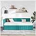 Struttura Letto Angolare con Materasso 2 pcs Turchese Velluto - Foto miniatura 3
