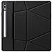 Cover per Galaxy Tab S10+ - Pelle /PU, Nero - Foto miniatura 1