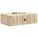 Tavolino da Parete Laterale Rovere Sonoma 59 x 34,5 x 17 cm - Foto miniatura 2
