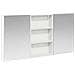 Set di Armadi da Bagno con porta 3 pcs 120 x 10,5 x 60,5 cm - Foto miniatura 1