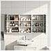 Set di Armadi da Bagno con porta 3 pcs 120 x 10,5 x 60,5 cm - Foto miniatura 2
