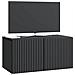 Mobile Porta TV da Muro Nero 59,5 x 31 x 30 cm - Foto miniatura 2