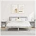 Comodino 2 pcs Grigio cemento 41 x 40 x 45 cm Legno multistrato - Foto miniatura 2