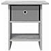 Comodino 2 pcs Grigio cemento 41 x 40 x 45 cm Legno multistrato - Foto miniatura 6