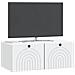 Mobile Porta TV da Muro Bianco 78,5 x 41 x 30 cm - Foto miniatura 3