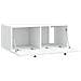 Mobile Porta TV da Muro Bianco 78,5 x 41 x 30 cm - Foto miniatura 5