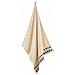 Asciugamano Zen2 - 70x140 cm - Beige - Di lusso - Morbido come il velluto - Elevata assorbenza - Foto miniatura 4