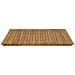 Piano del tavolo 90 x 90 x 3,5 cm Quadrato Legno di teak solido - Foto miniatura 4