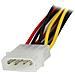 Adattatore splitter cavo di alimentazione Y LP4 a 2 SATA latching da 30 cm - Molex 4 pin a dual SATA - Foto miniatura 3