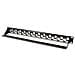 I-KS PP-24-BKS - Pannello Patch 24 Posti 1HE Keystone Slim Senza Frutti Nero - Foto miniatura 2