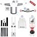 Stirasciugatore Sa06 ad Aria Calda Automatico Potenza 1650 Watt Classe A++ Colore Bianco / Nero - Foto miniatura 6