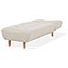 Chaise Longue In Tessuto Beige Alsten - Foto miniatura 12