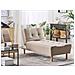 Chaise Longue In Tessuto Beige Alsten - Foto miniatura 21