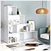 Libreria /Divisorio Bianco 155x24x160 cm in Legno Multistrato - Foto miniatura 1