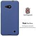 Custodia Compatibile Con Nokia Lumia 550 In Frost Blu Scuro - Coperchio Protettivo In Silicone Tpu Flessibile - Foto miniatura 2