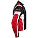 Giacca Lady Donna Tessuto Cordura Moto Protezione Manica Staccabile Rosso Xs - Foto miniatura 5