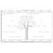 Chevron Bambino Memoria Libro Con Clean Touch Pad Inchiostro Per Creare Handprint O Footprint Versione Francese Grigio - Foto miniatura 2