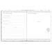 Chevron Bambino Memoria Libro Con Clean Touch Pad Inchiostro Per Creare Handprint O Footprint Versione Francese Grigio - Foto miniatura 3